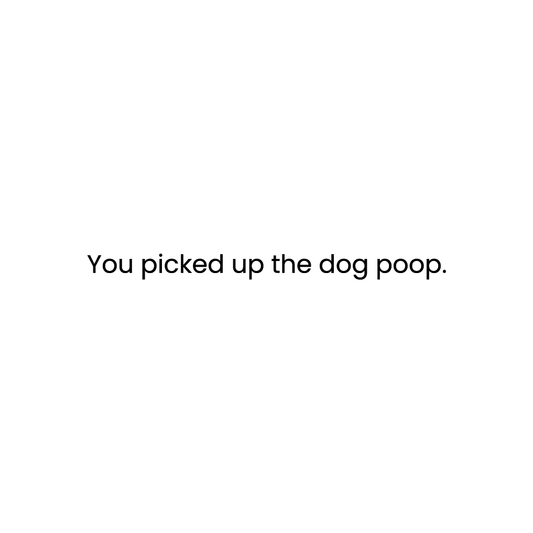 Animals - Dog Poop